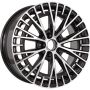 Легковой диск KDW KD1730 7x17 5x108 ET42 65,1 Black Front Polished